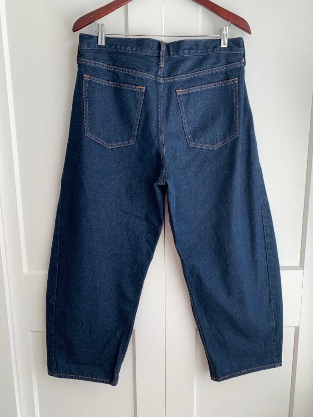 Abercrombie &fitch barrel jeans  ankle cropped barrel size 29 - Picture 3 of 16